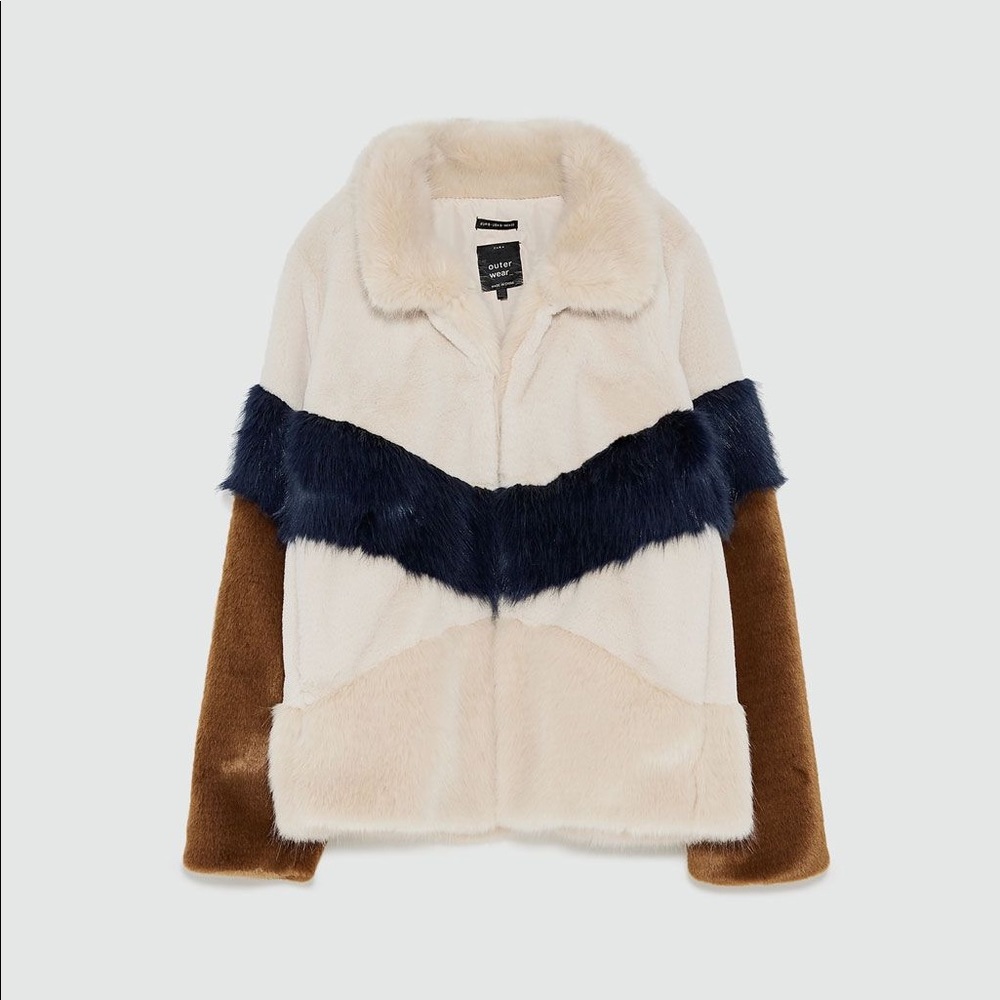 Zara Faux Fur Jacket